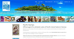 Desktop Screenshot of pacificstamps.com.au